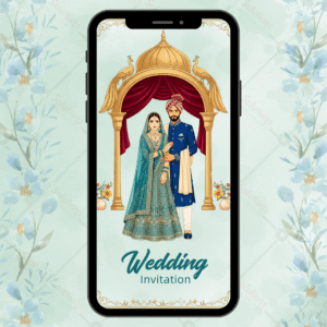 Royal Sikh Wedding Invitation